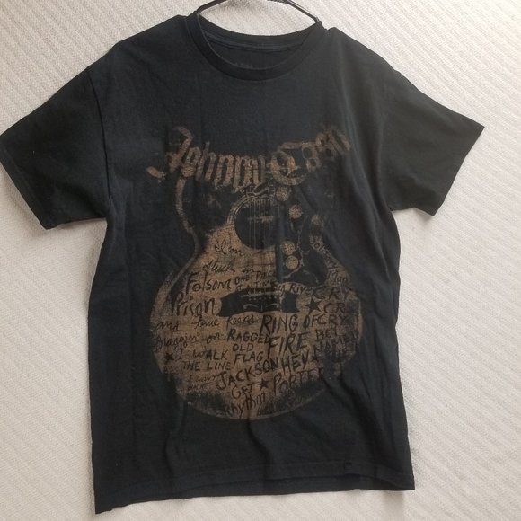 Johnny Cash M T-Shirt - Picture 1 of 4